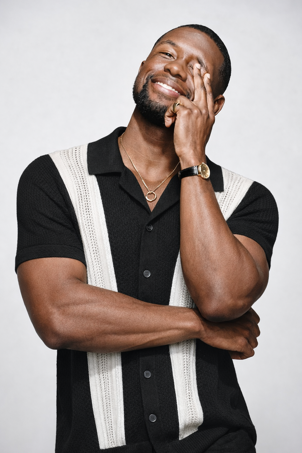 Mens Cigar Knit Shirt