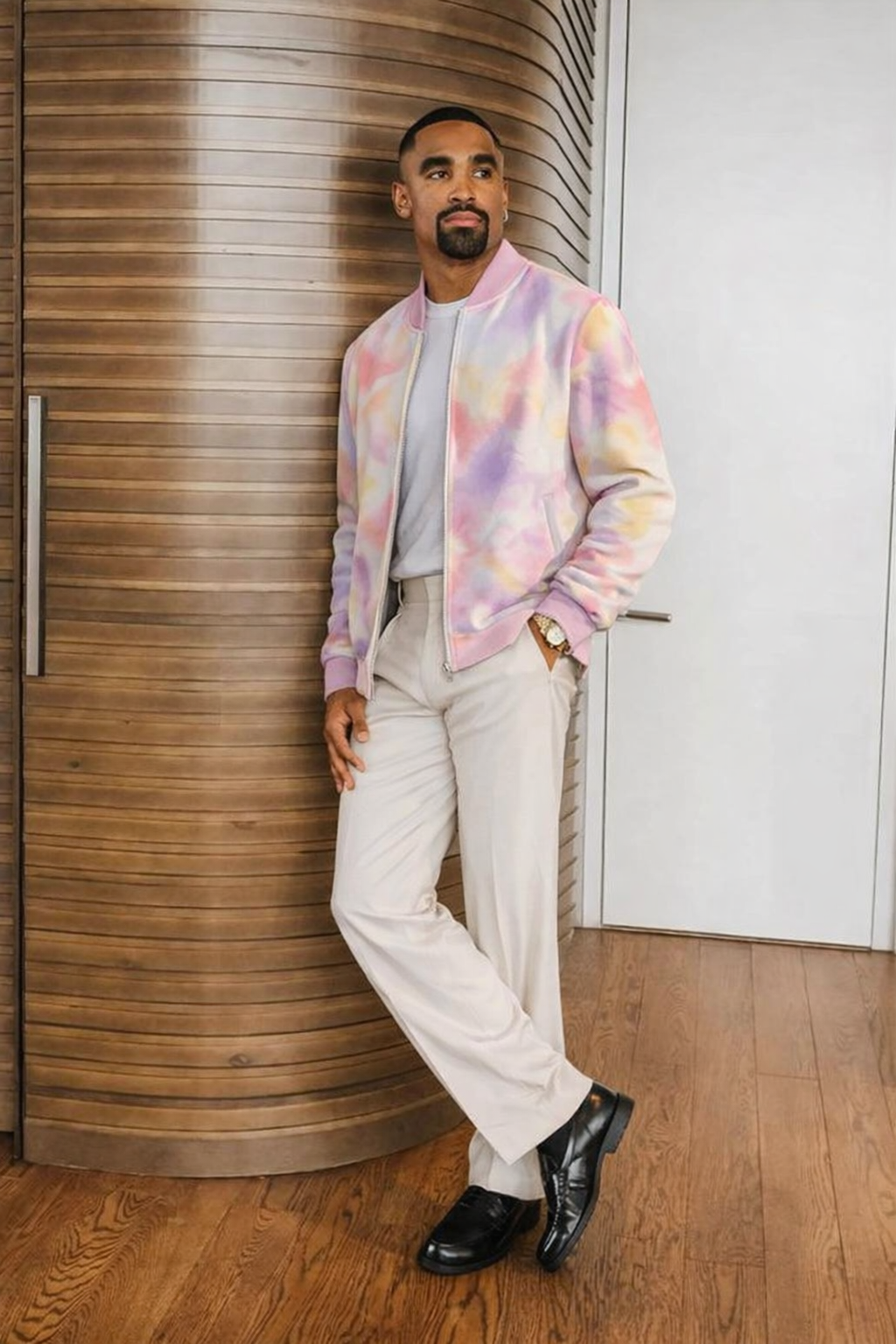 Silk Bomber Jacket
