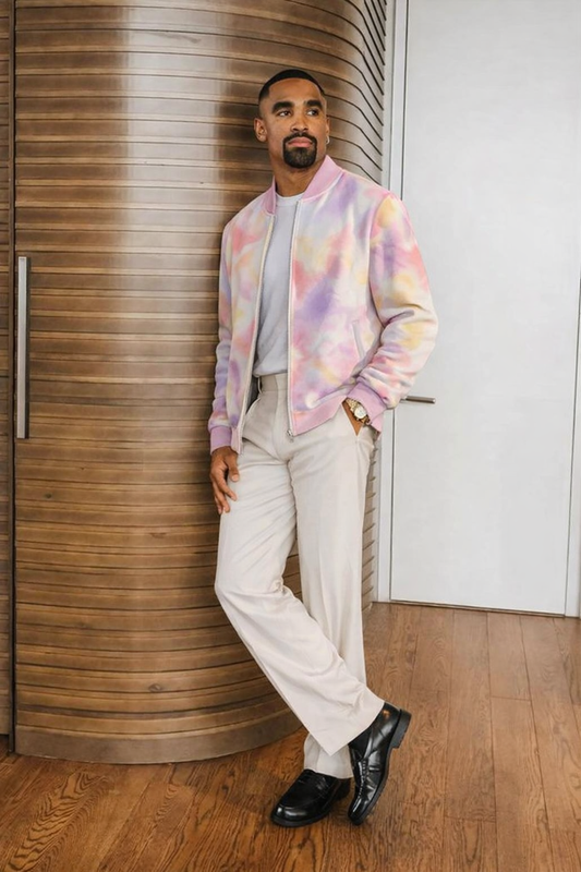 Silk Bomber Jacket