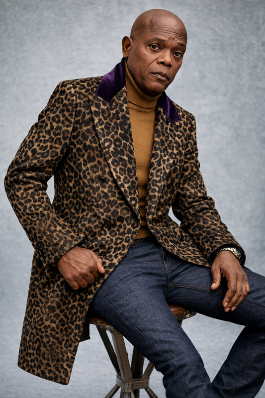 Pharell Brown Double Breasted Coat