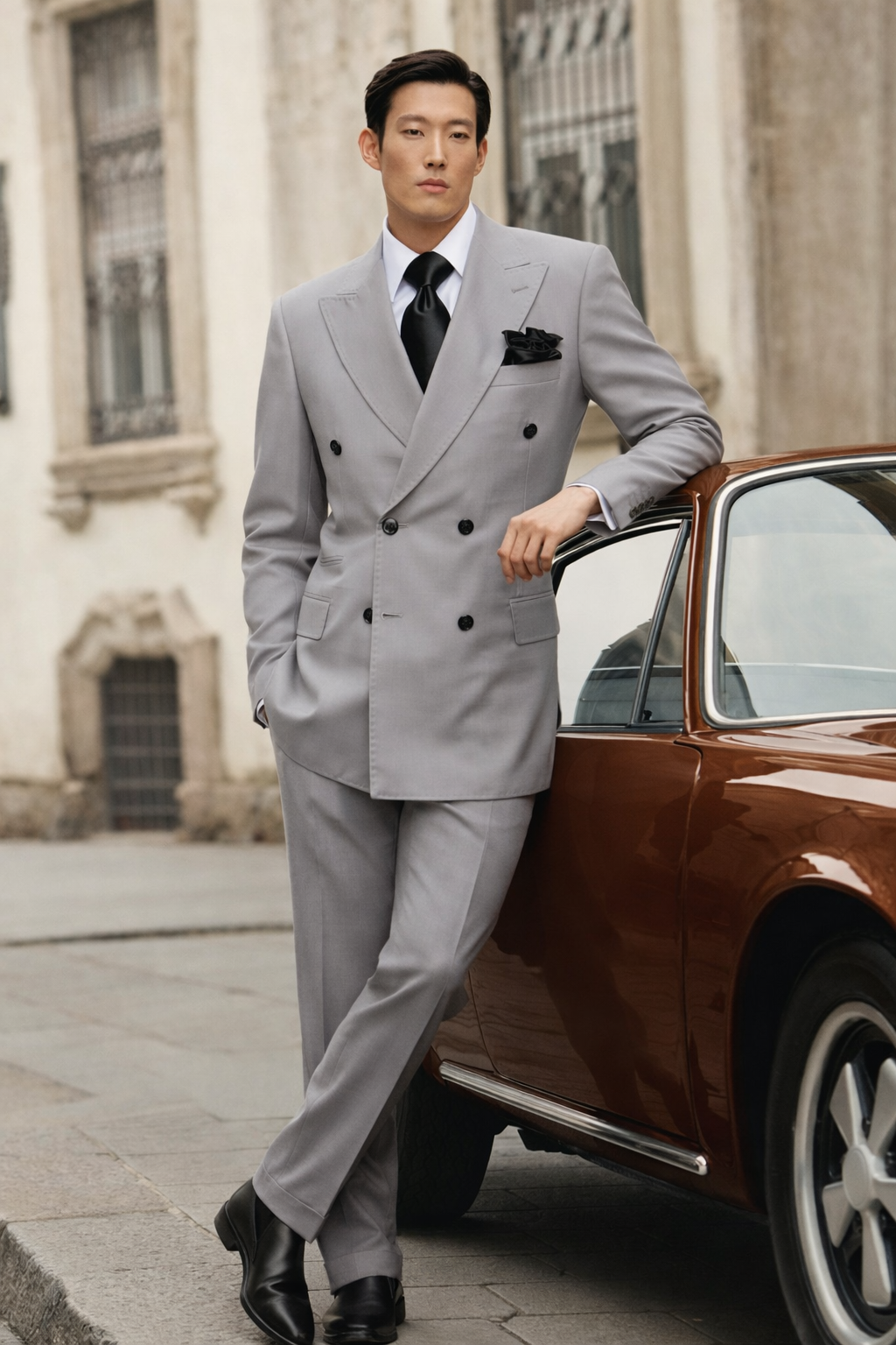 Milan Double Breasted Suit