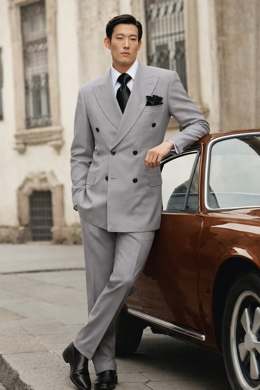 Milan Double Breasted Suit