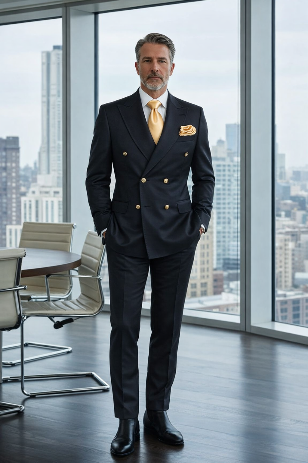 Milan Double Breasted Suit