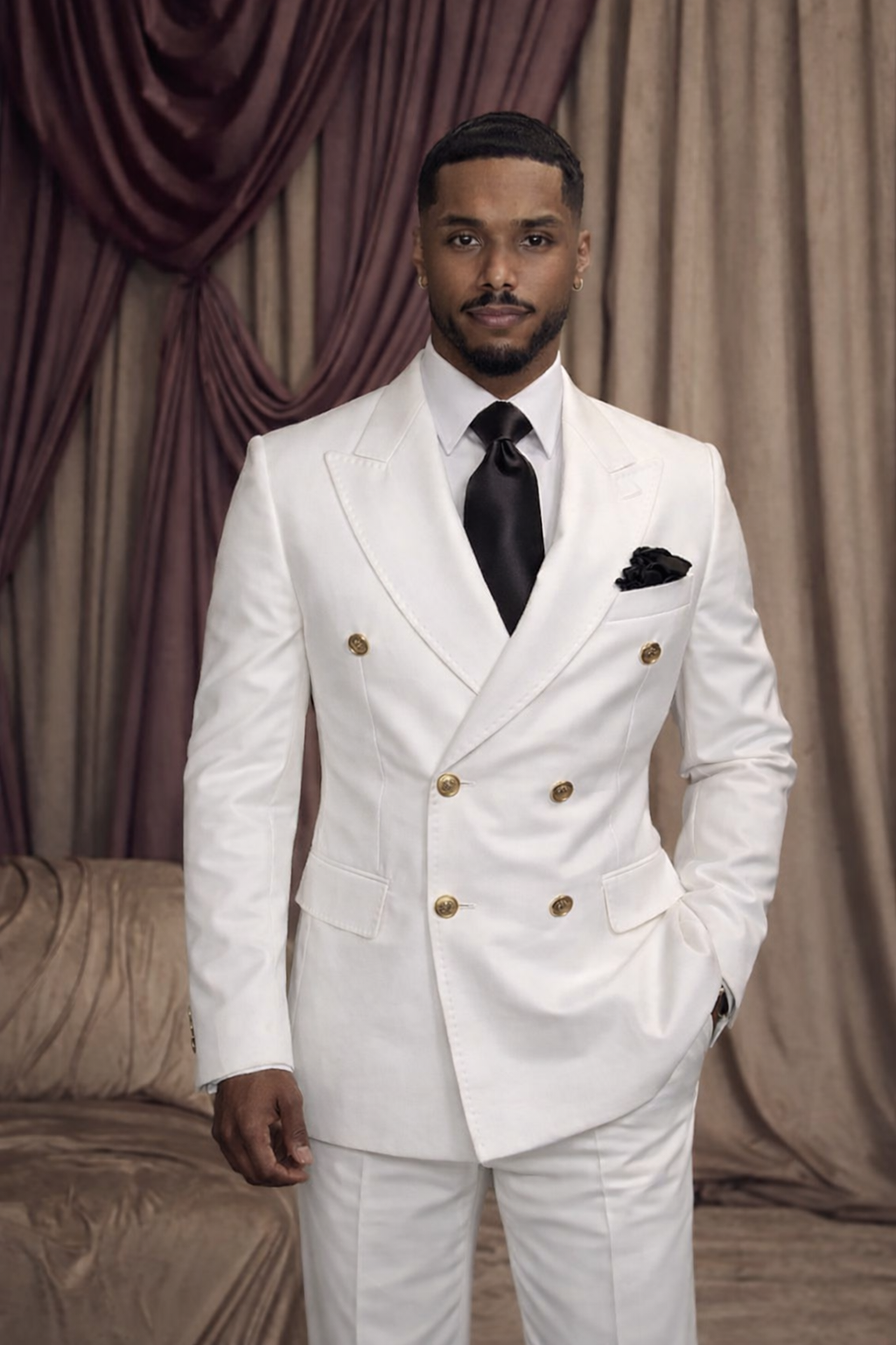 Milan Double Breasted Suit