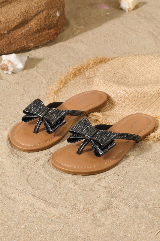 Bow Flat Sandal