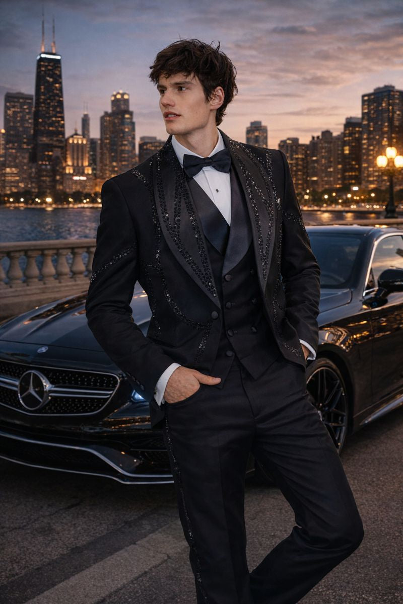 Chic 3pc Luxury Suit