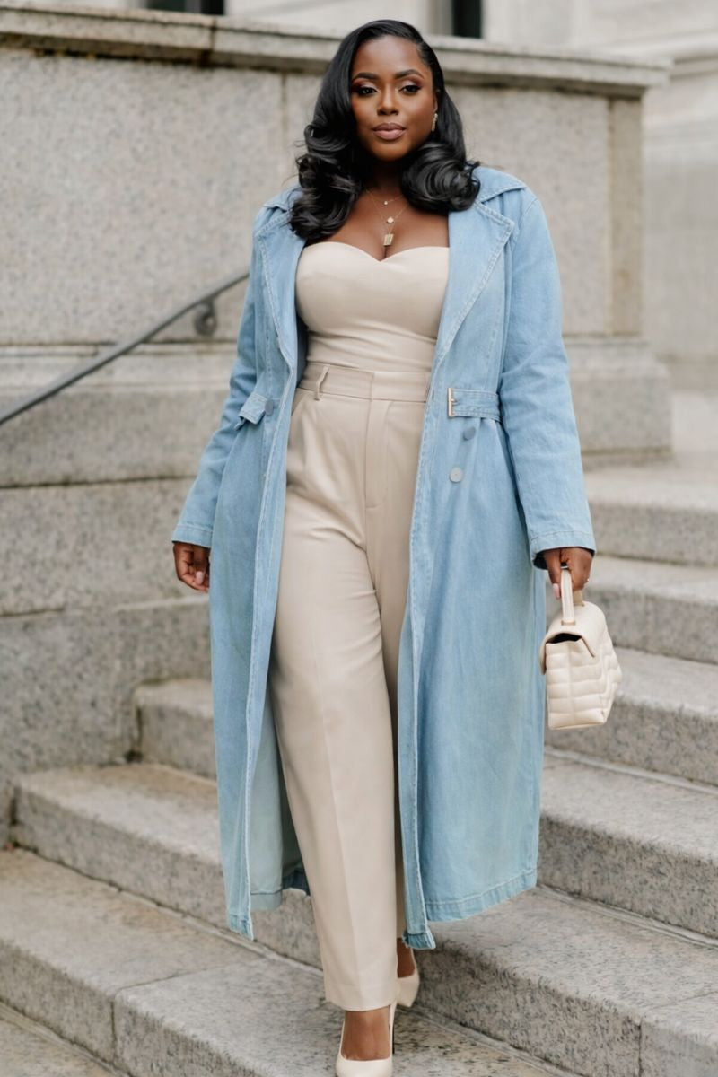 Timeless Edge Trench Coat