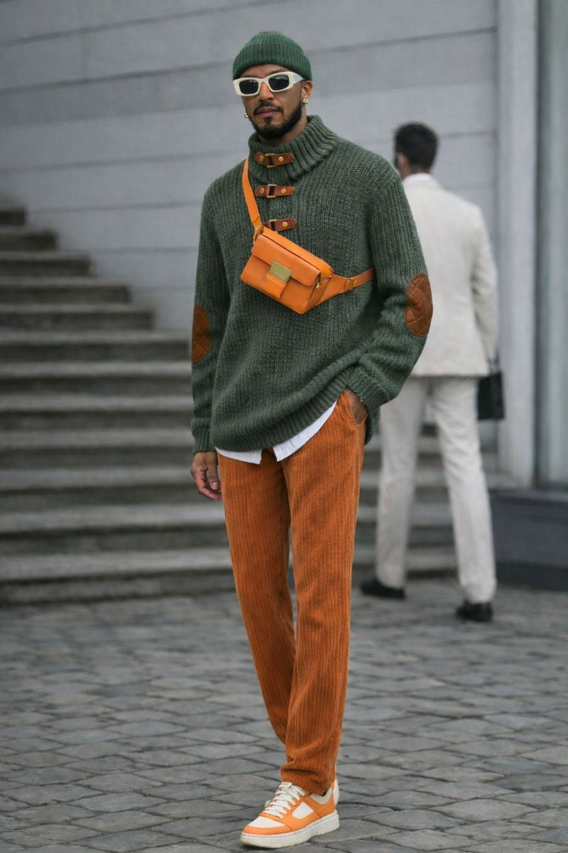 Evergreen Patch Sweater