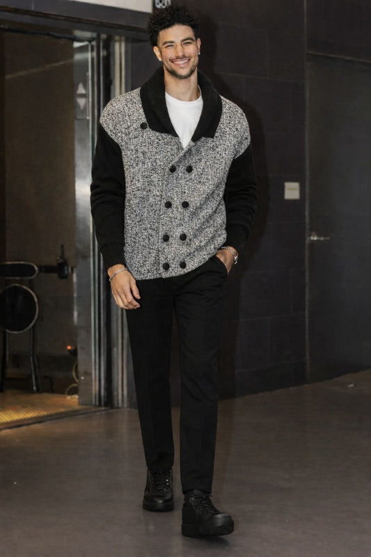 Grayson Button-Up Sweater