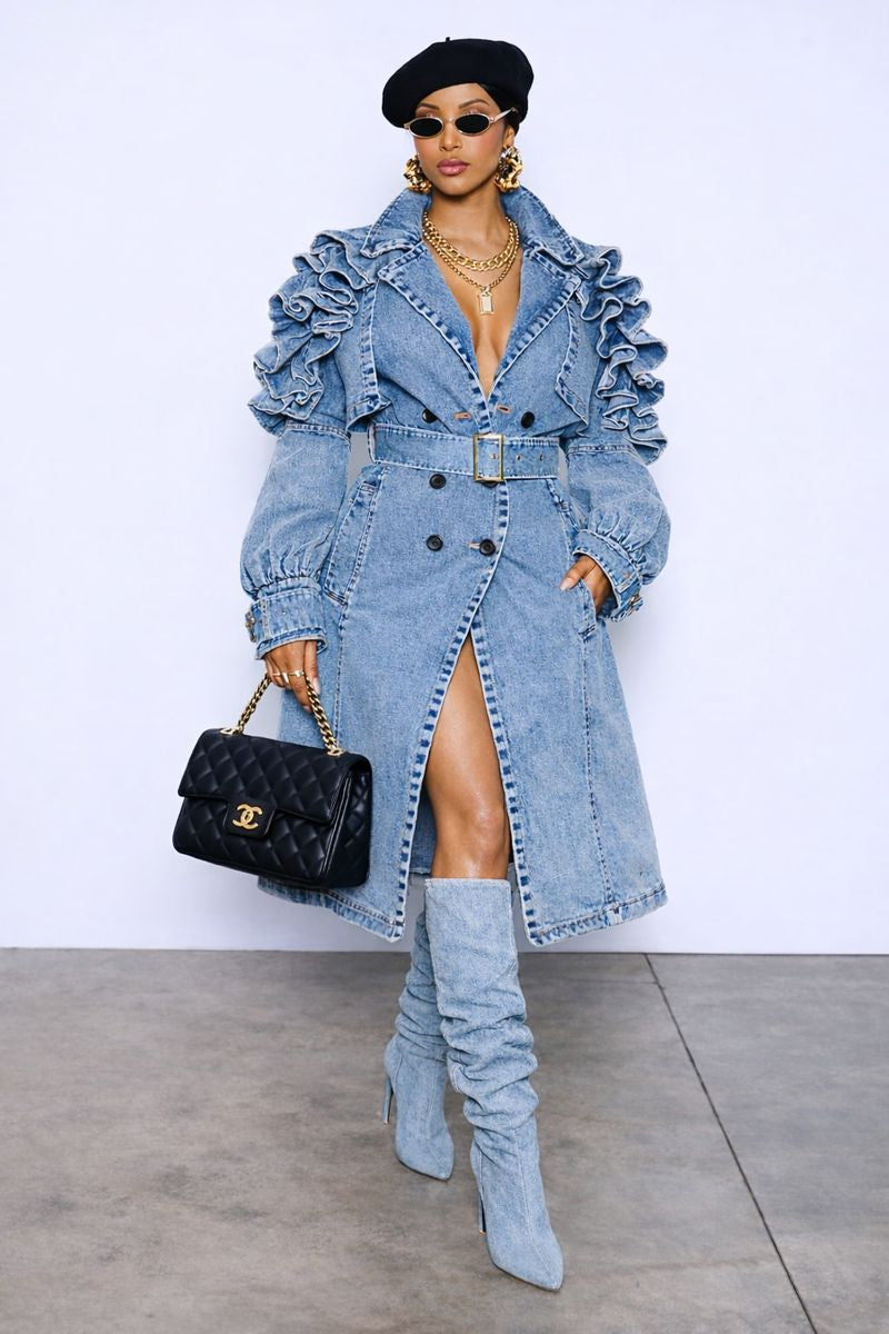 Madison Denim Trench