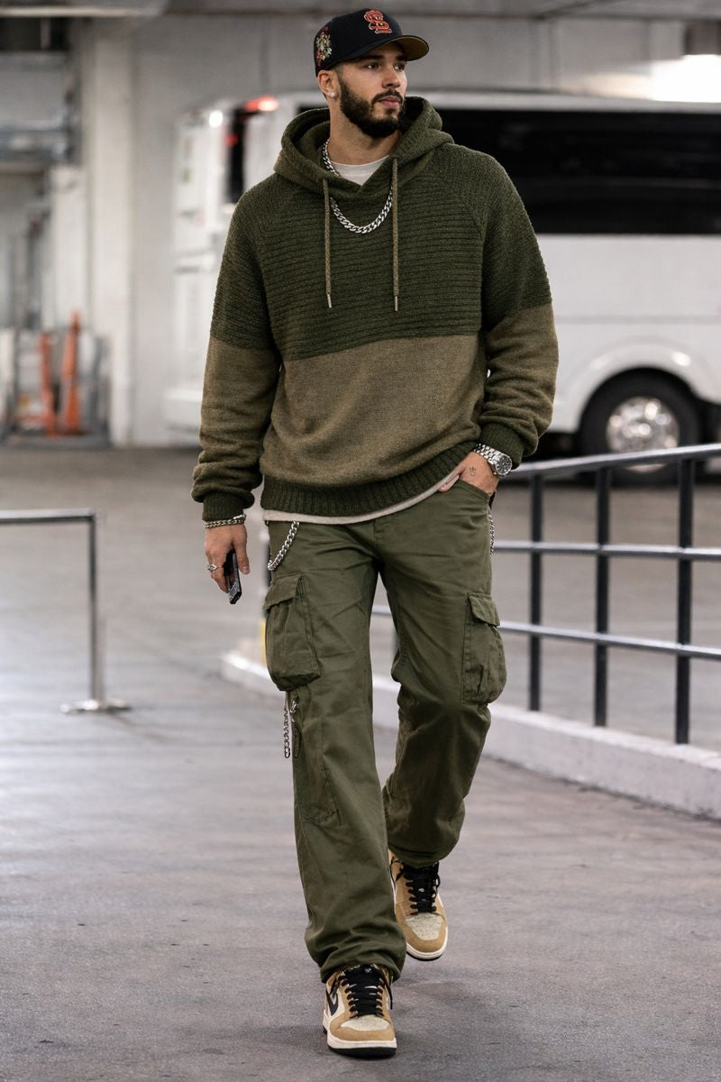 Granger Knit Hooded Sweater