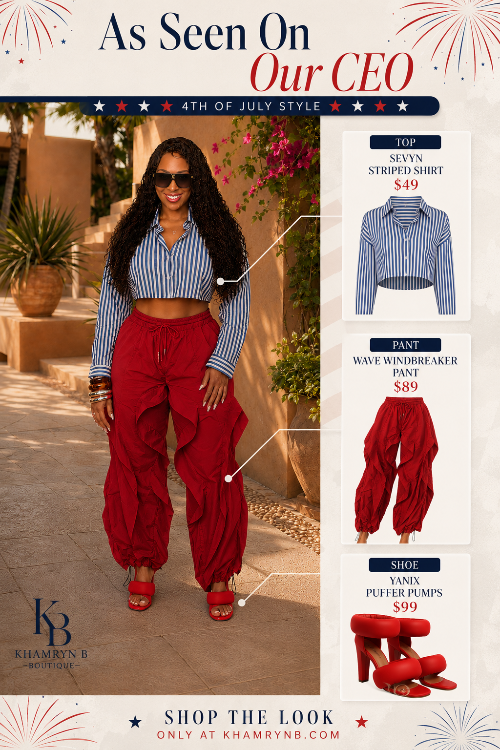 Sevyn Stripped Shirt