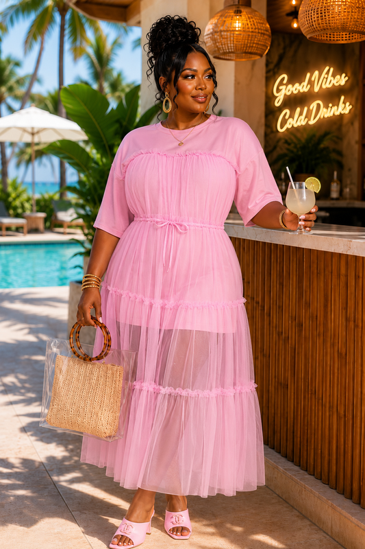 Tulle & Grace Curvy Maxi Dress