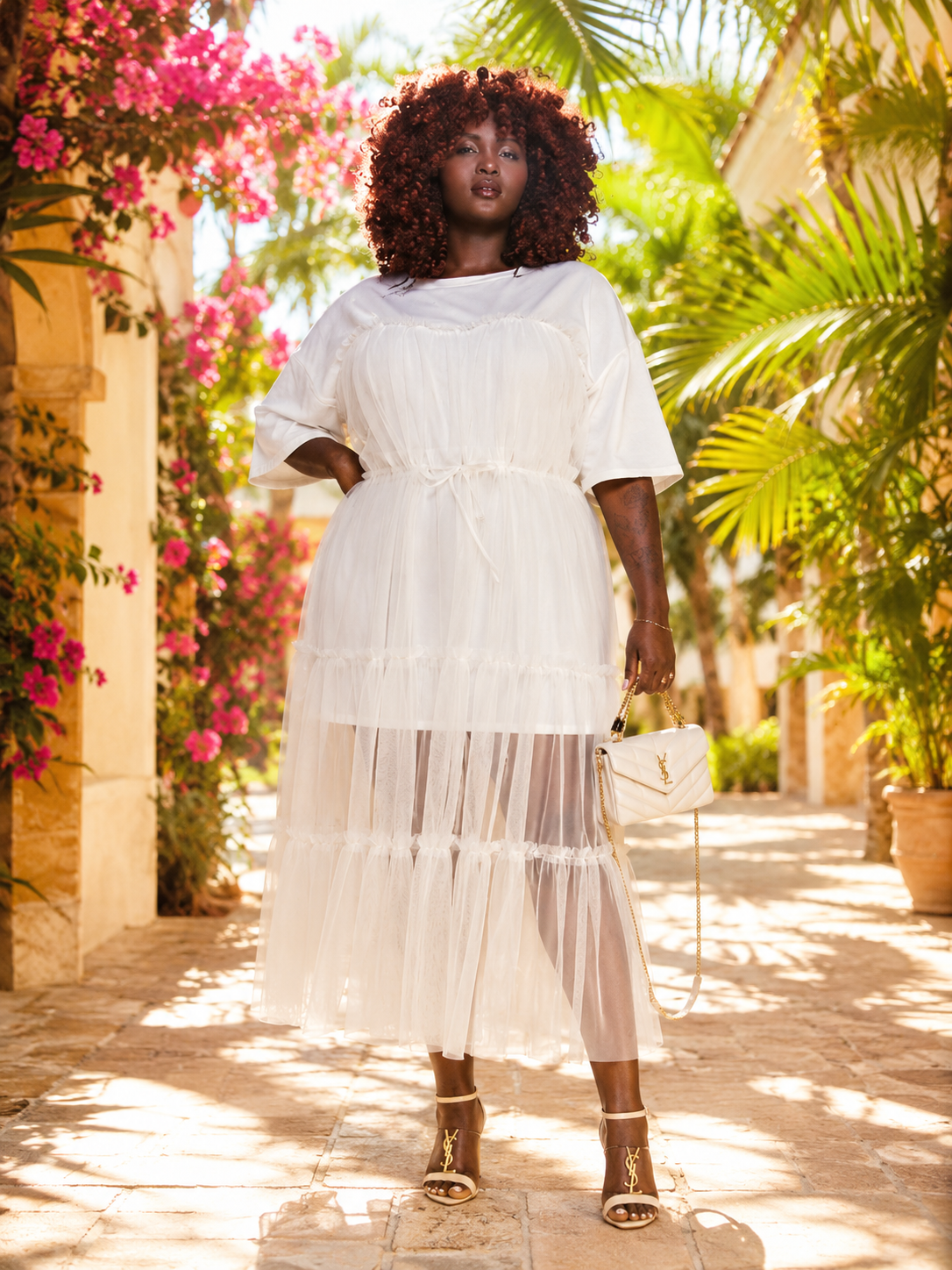 Tulle & Grace Curvy Maxi Dress