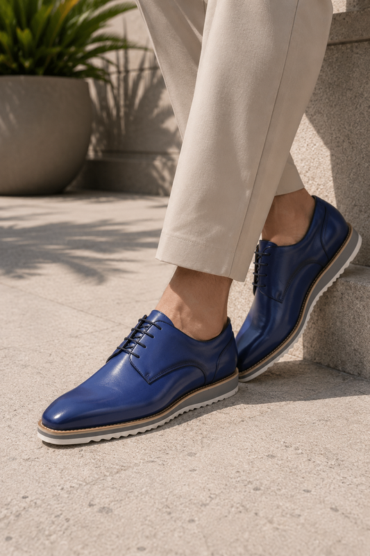 Leather Lace Up Shoe