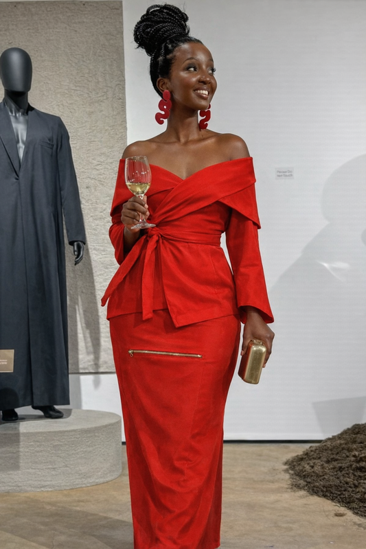 Ruby Red 2pc
