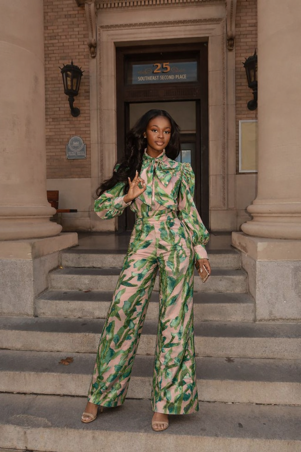 The Nesha marie Wide Leg Pants