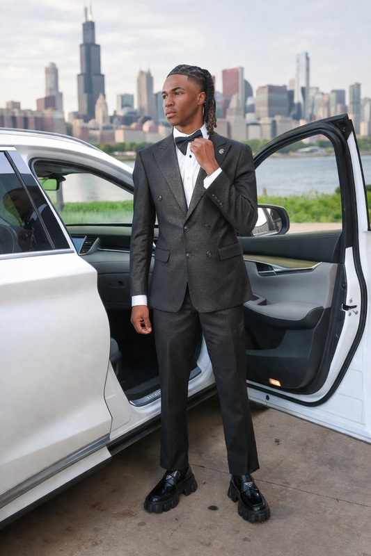 Honey 3 Single Button Suit