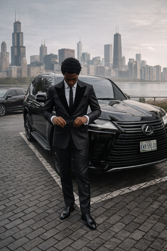 Luxe Broquet Suit