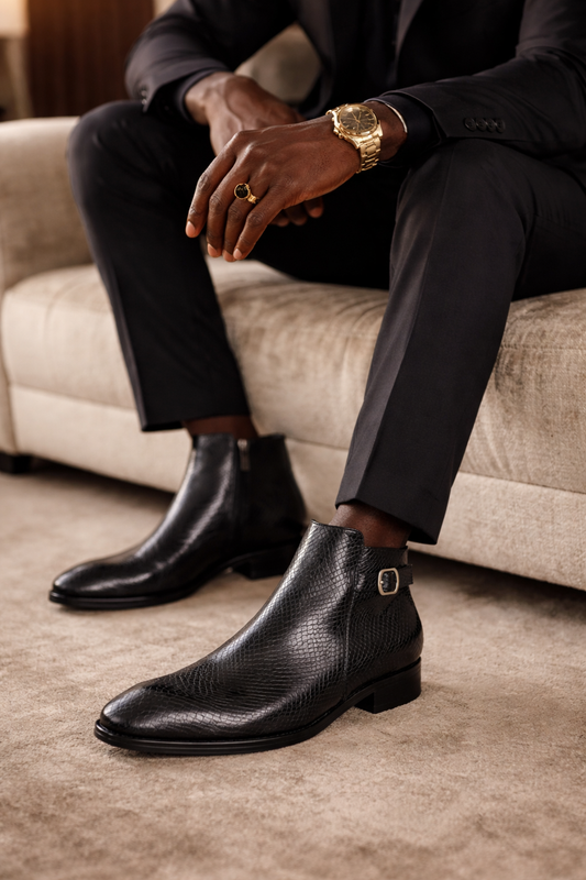Anthony Embossed Boot