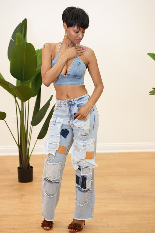 Rebecca Distressed Jeans Perfect Fit Collection