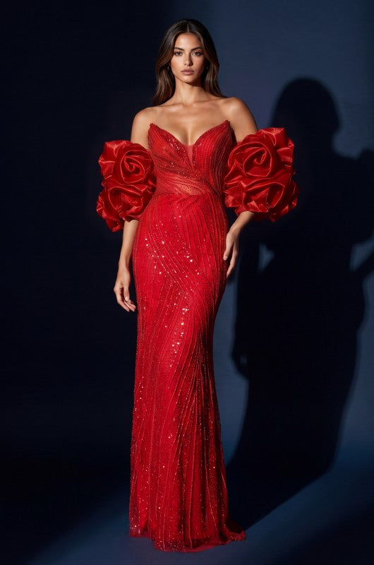 Midnight Dream formal Red