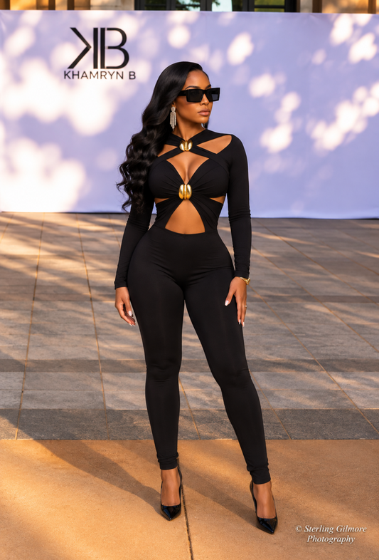 Golden Hour Cutout Jumpsuit — Preorder, Ships October 15