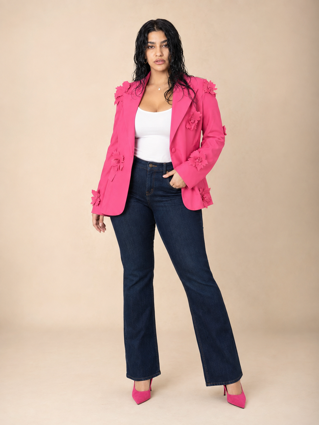 Flower Me Blazer