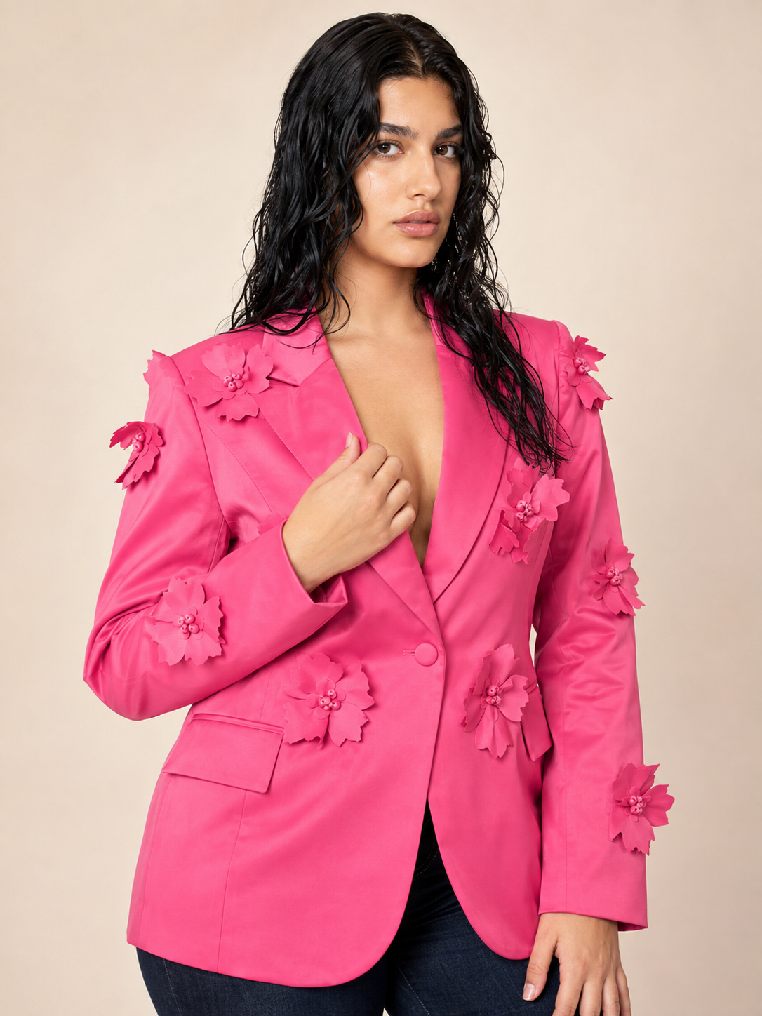 Flower Me Blazer