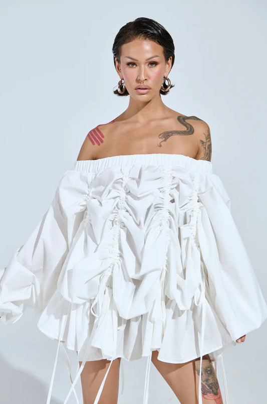Cloud Ruched Dress