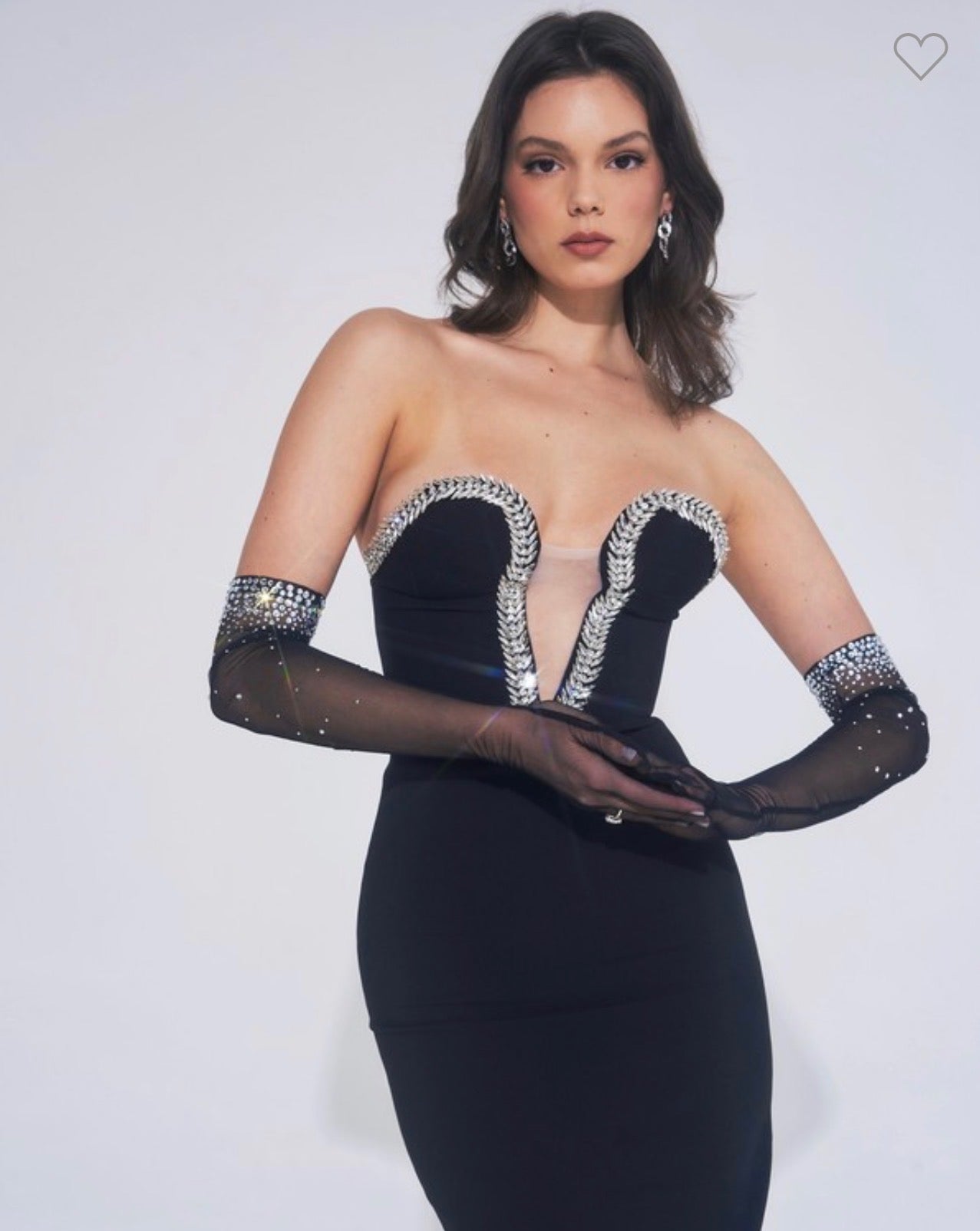 Chrissy Black Formal Gown