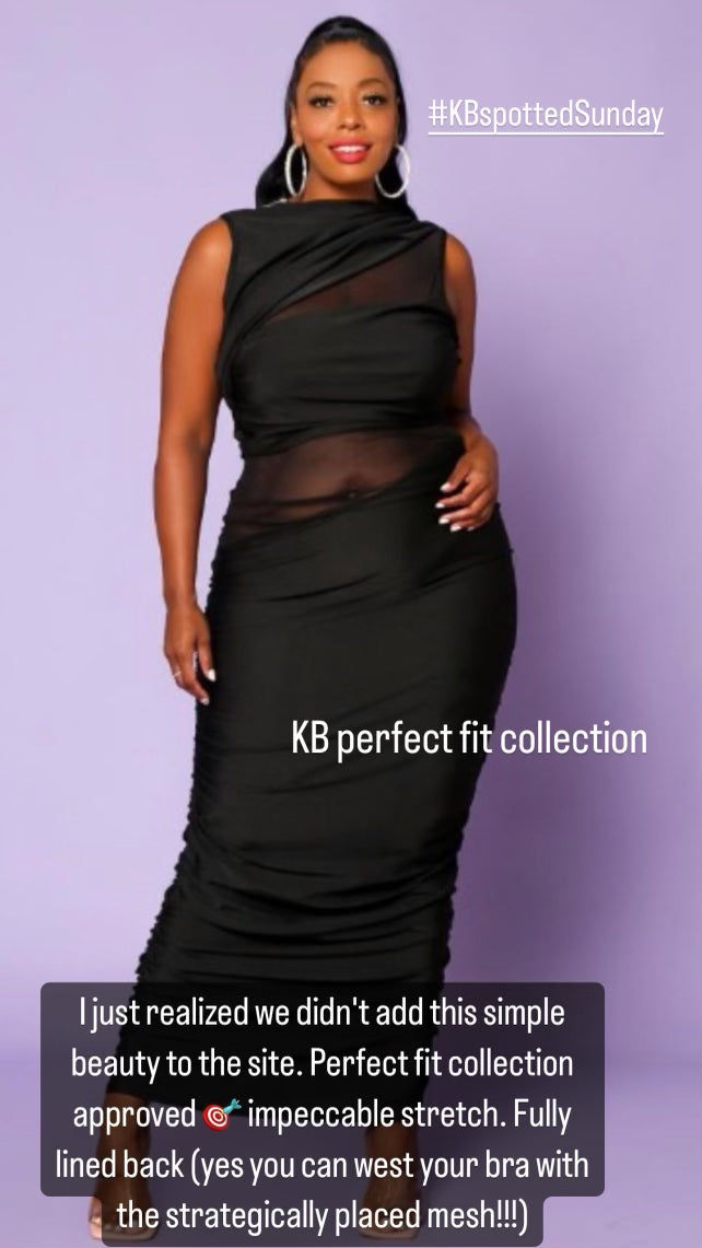 Seduce little black dress Perfect Fit Collection