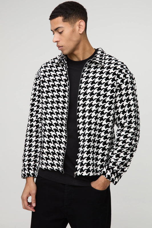 Hautesmen print men’s blazer