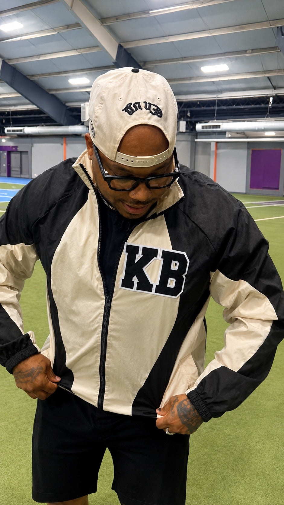 The KB Men’s Varsity Luxe Jacket