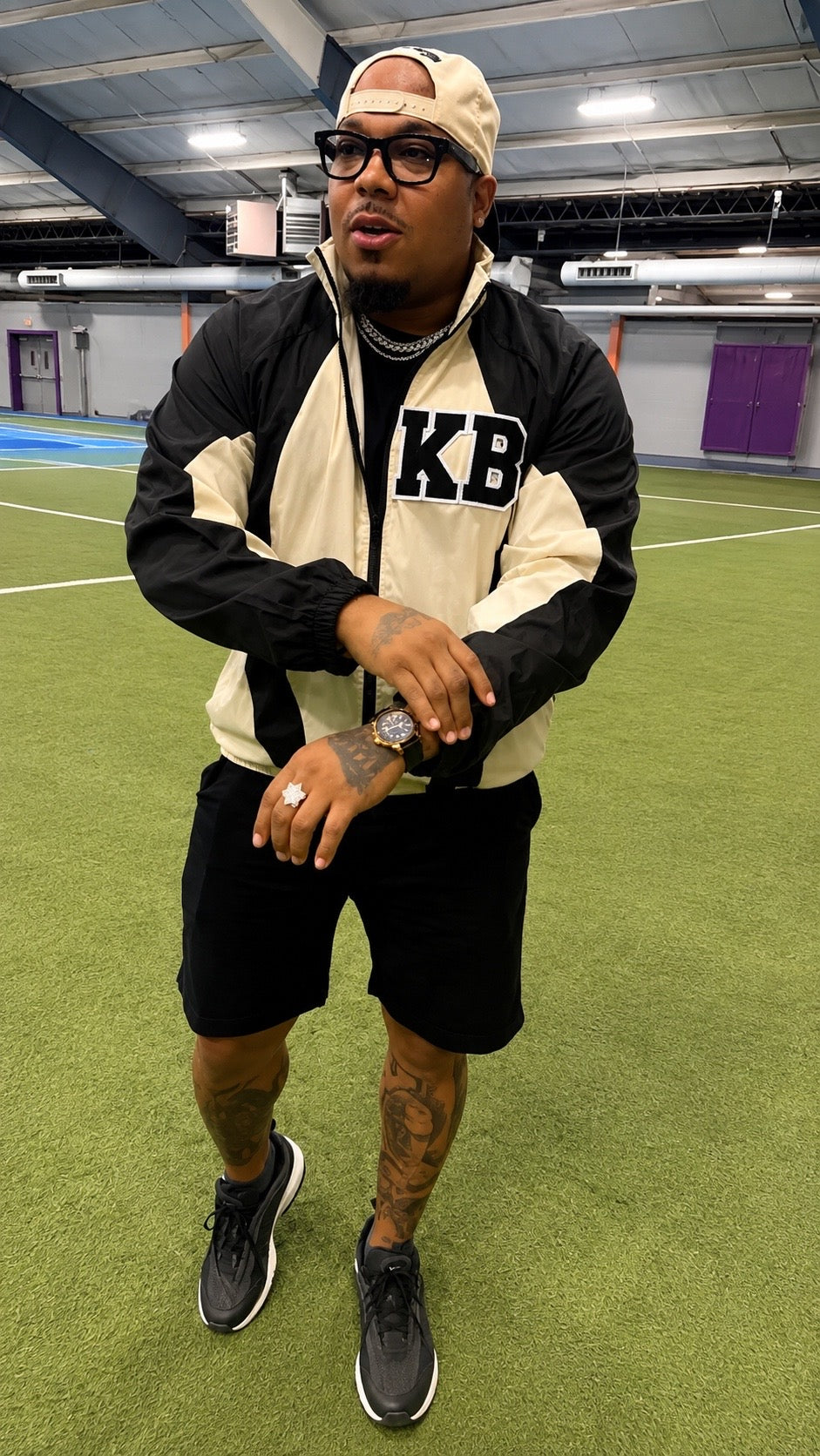 The KB Men’s Varsity Luxe Jacket