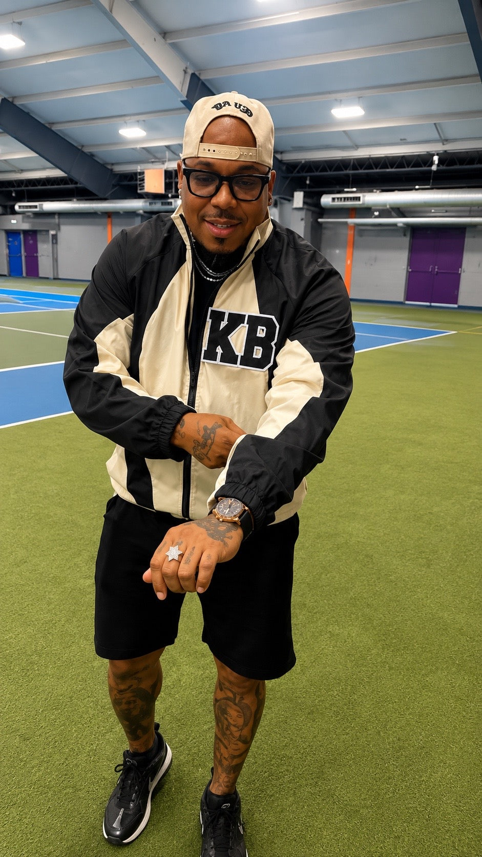 The KB Men’s Varsity Luxe Jacket