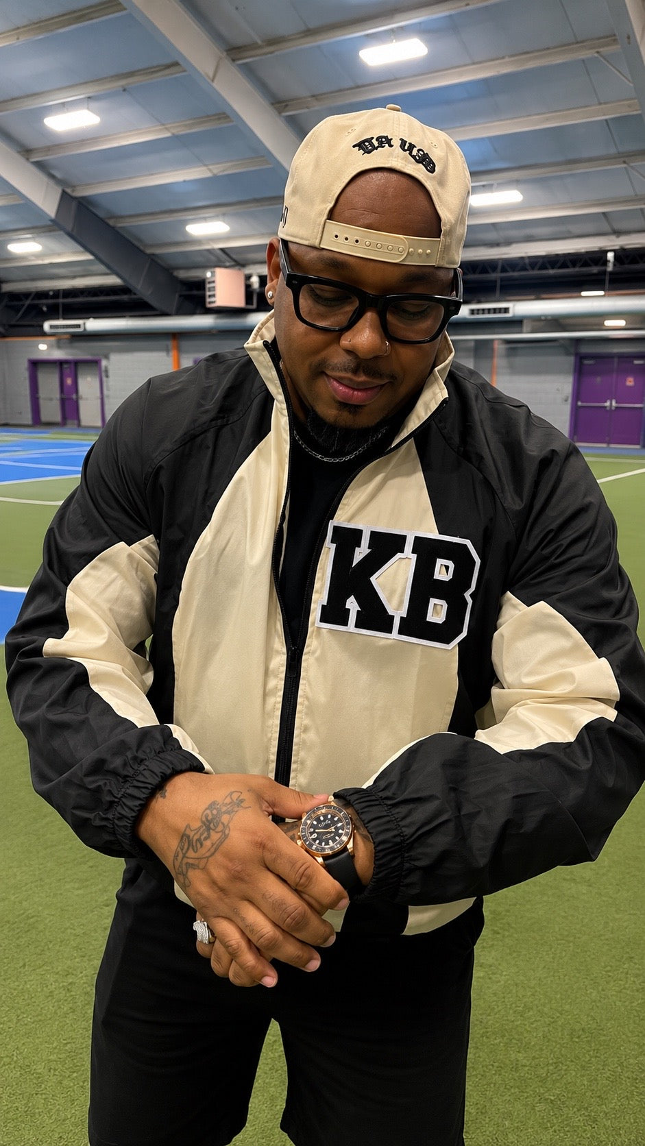 The KB Men’s Varsity Luxe Jacket