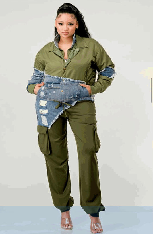 Tinal Denim Army 2pc