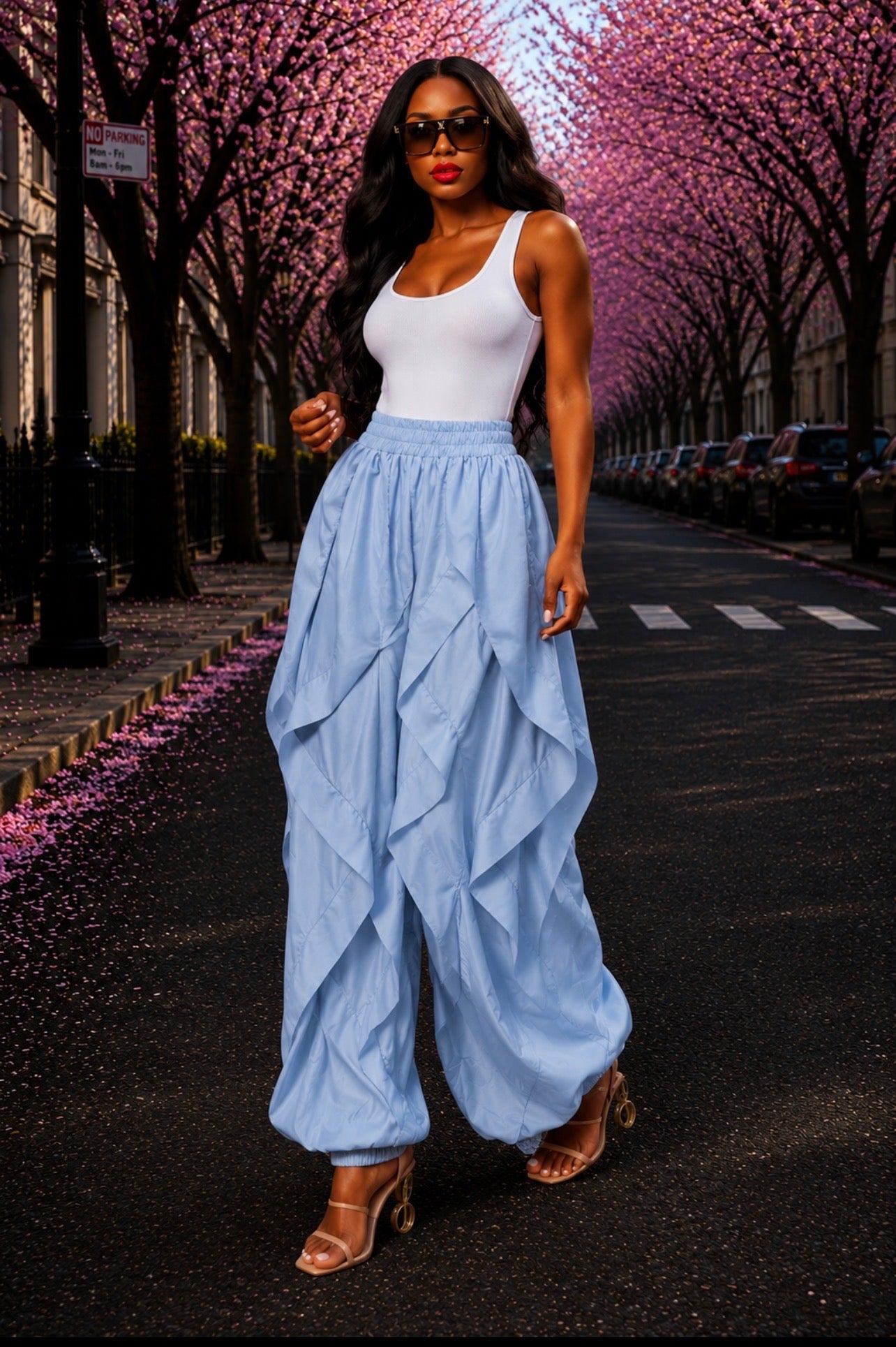 Wave Windbreaker Pants
