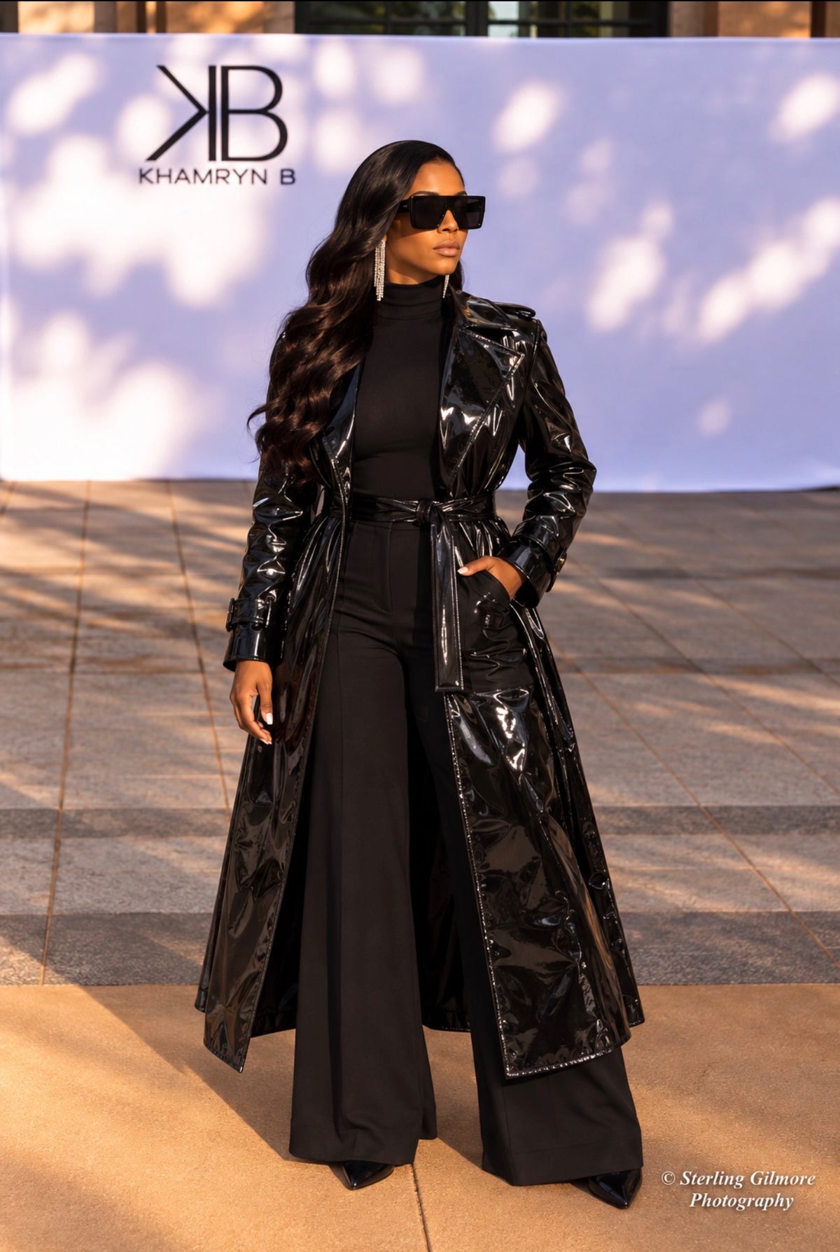After Dark Patent Trench Coat PRE_ORDER
