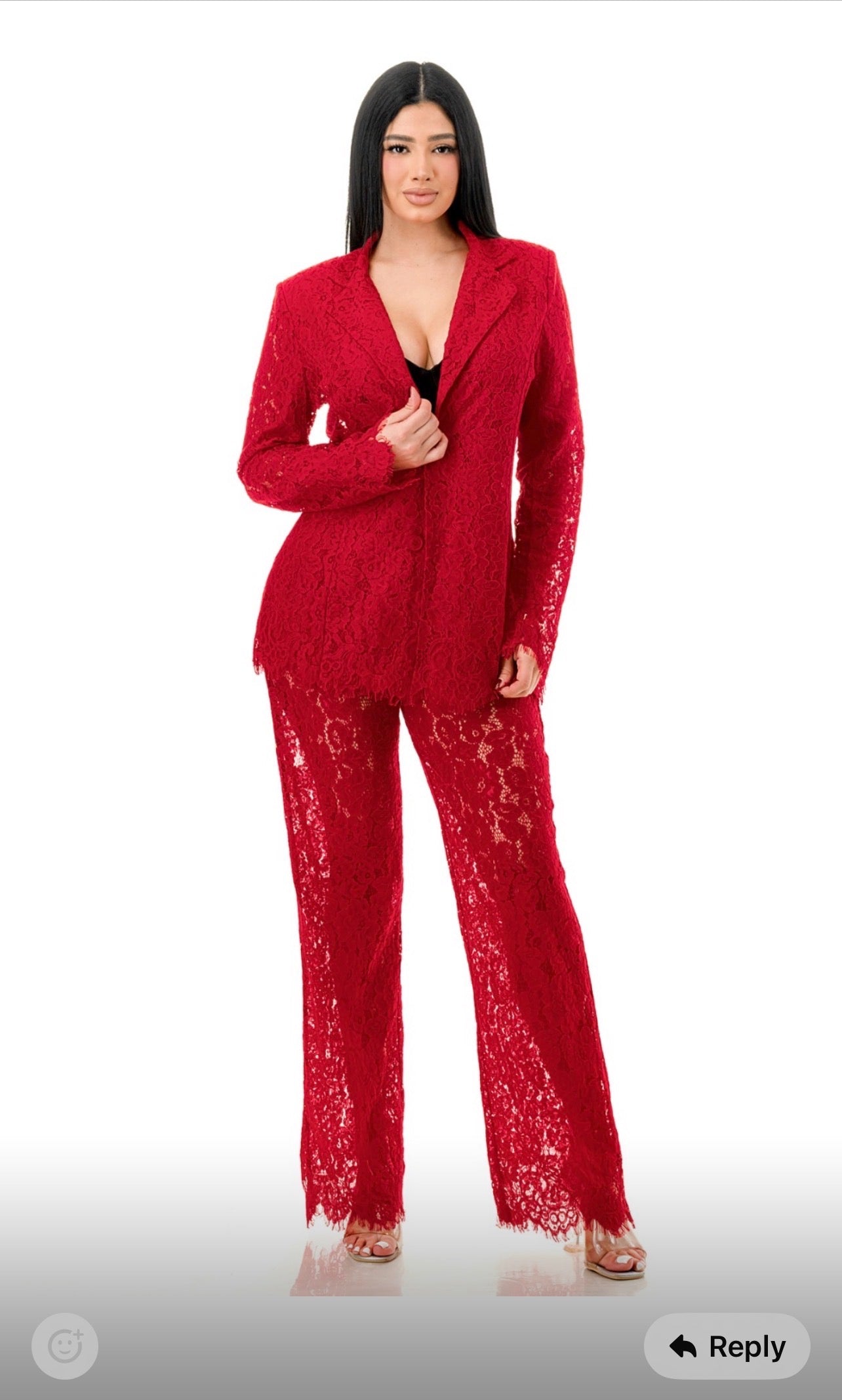 Lulette Lace Suit