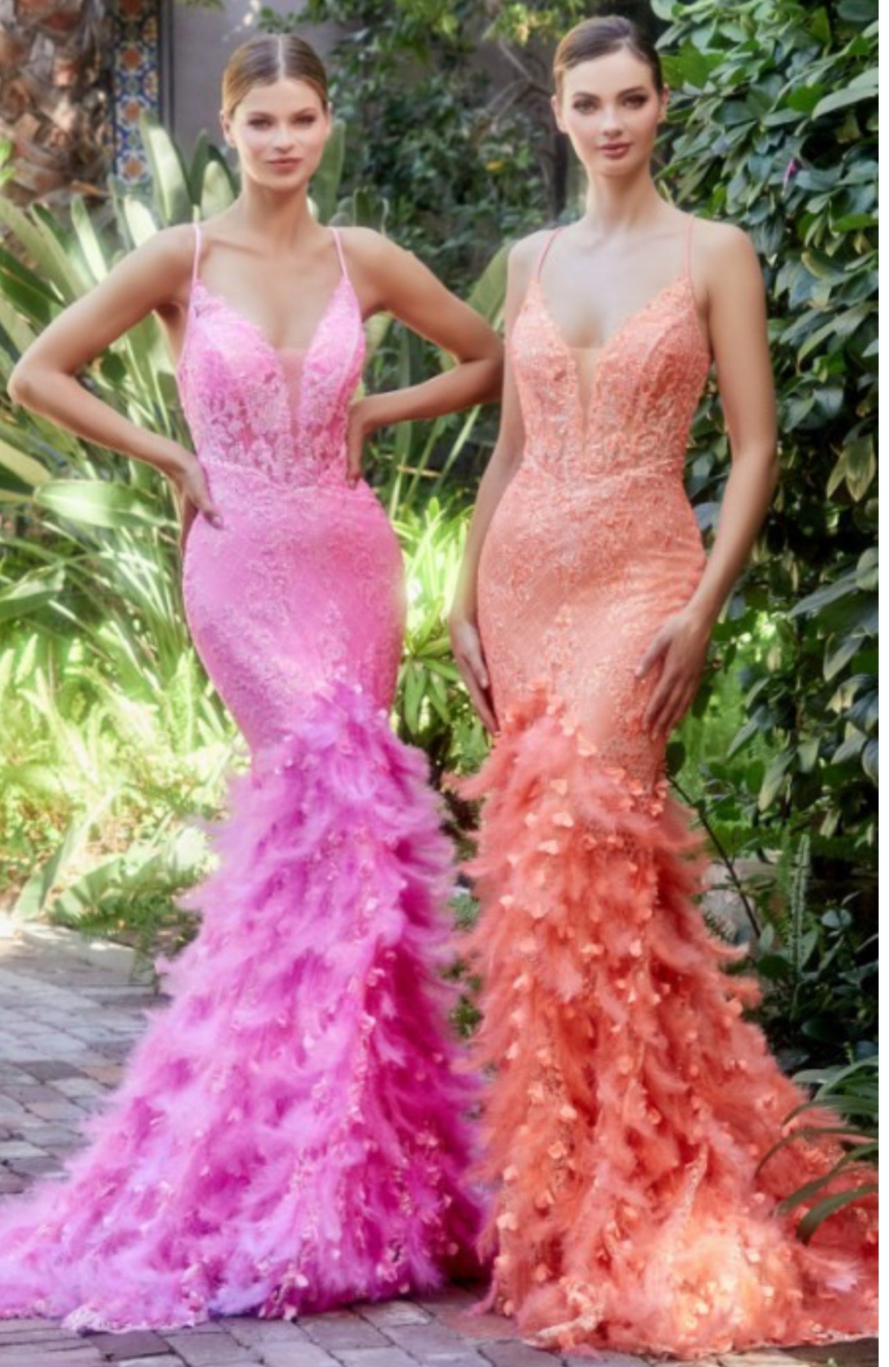 Cascade Prom Dress