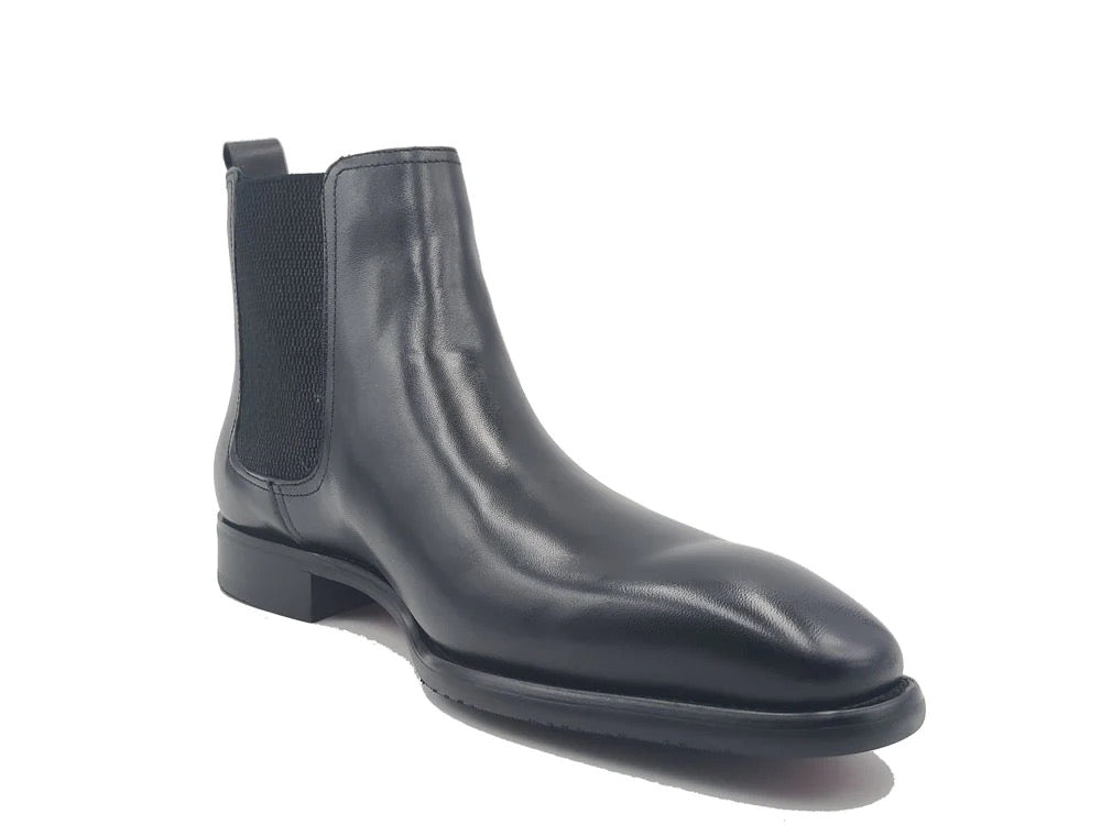 Abbot Calfskin Leather Boot