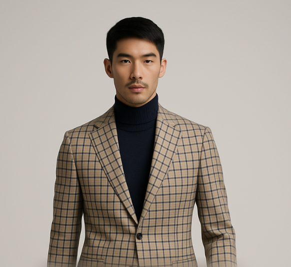 Toms Plaid 3pc Suit Set