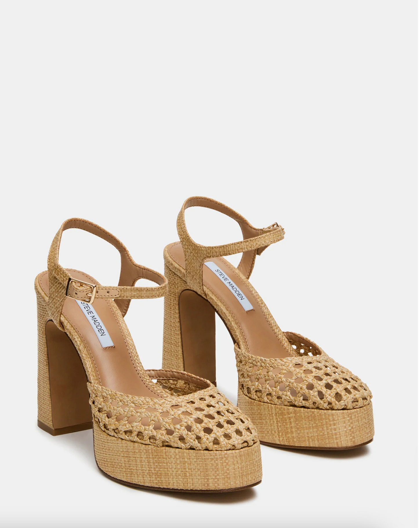 Steve Madden "Lexie Raff" Block Heel