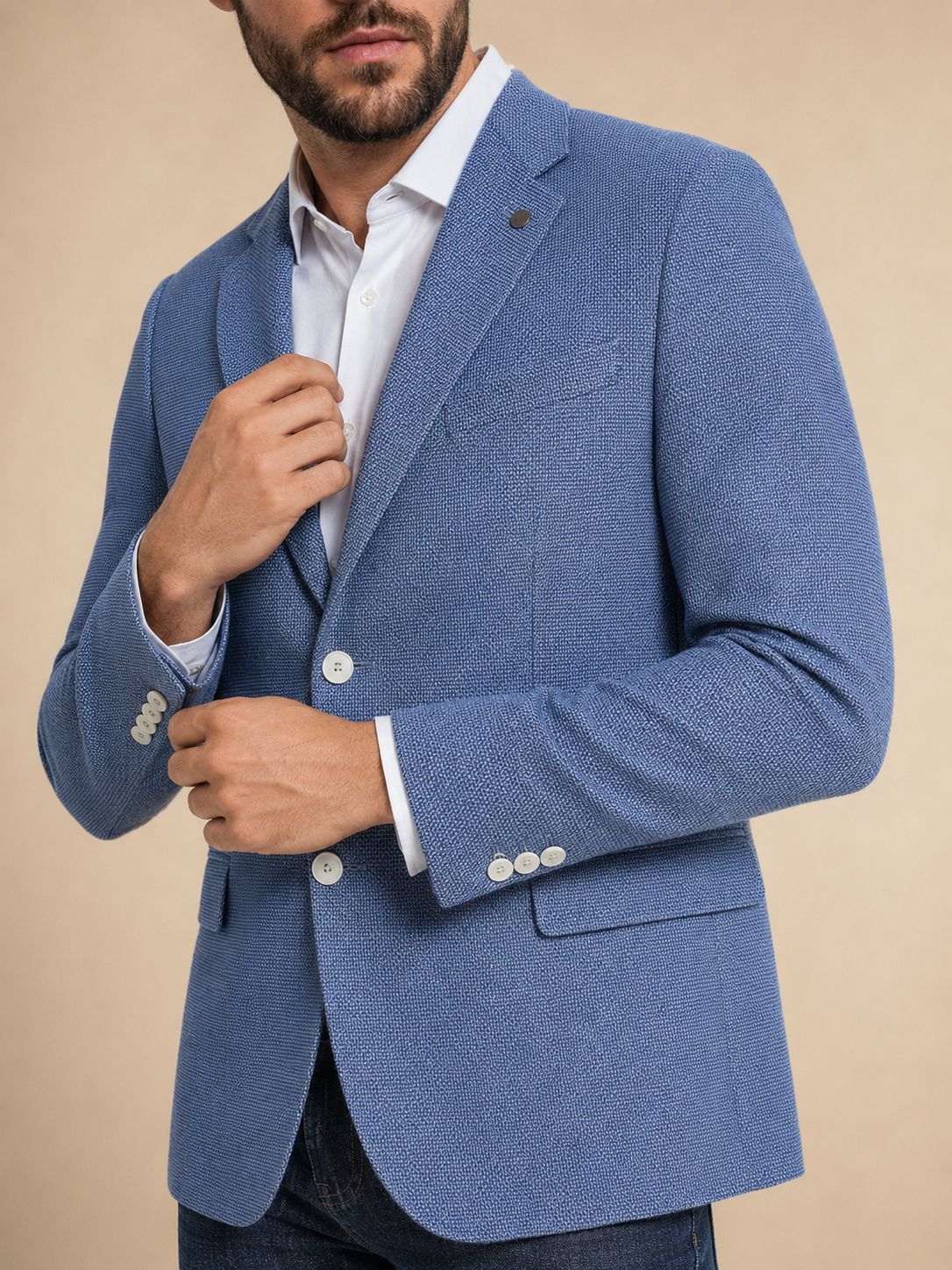 The St. Tropez Textured Men's Blazer