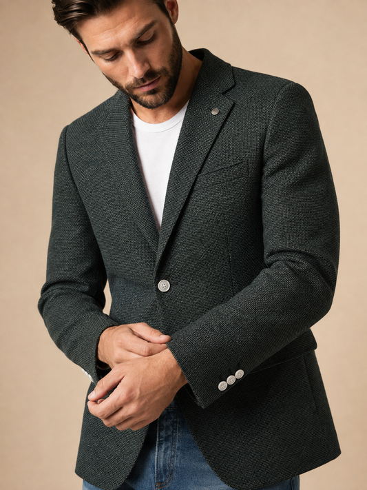 The St. Tropez Textured Men's Blazer