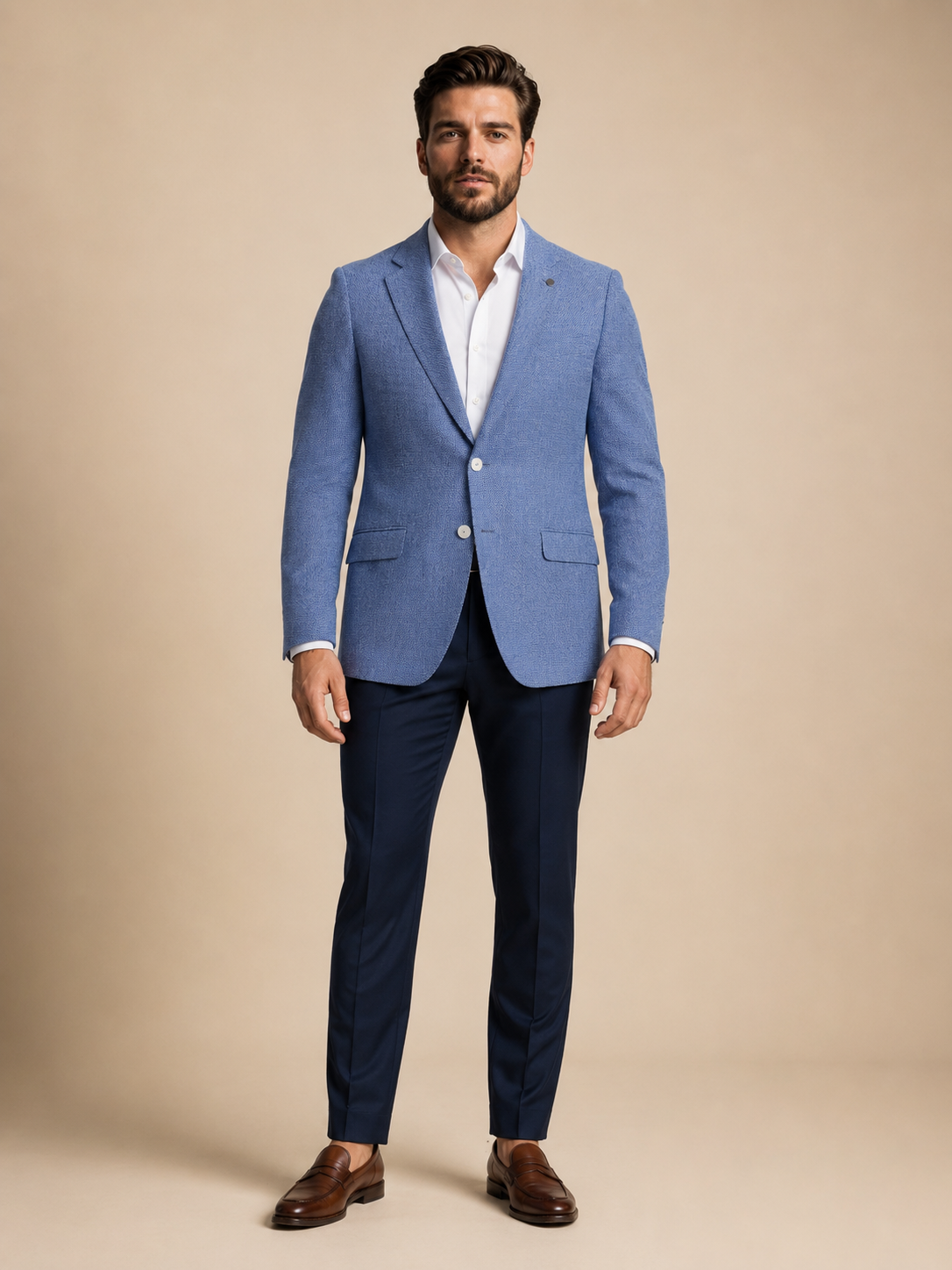 The St. Tropez Textured Men's Blazer