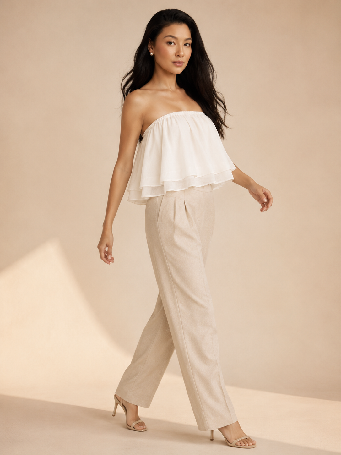 The Coastal Bloom Layered Top