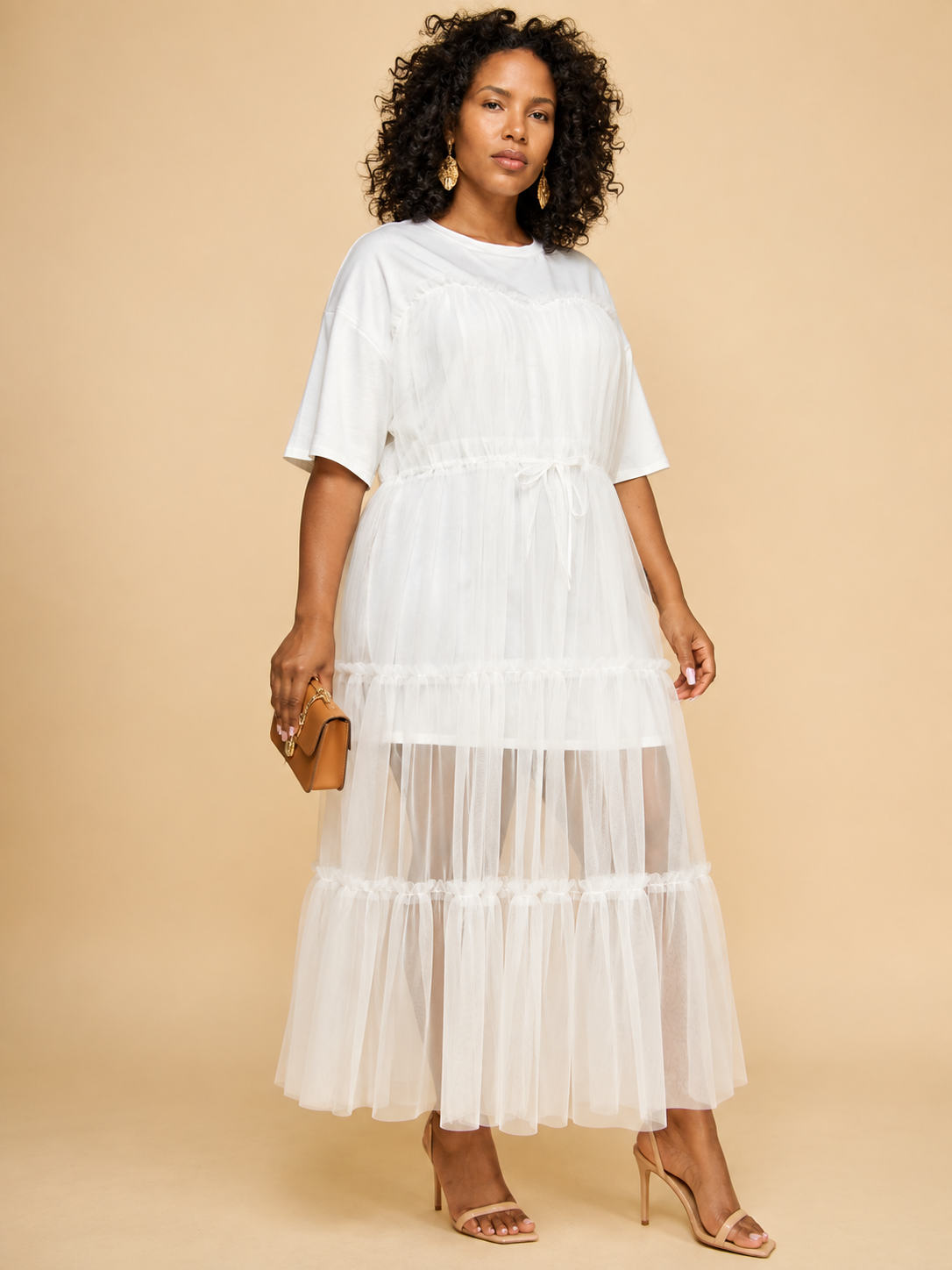 Tulle & Grace Curvy Maxi Dress